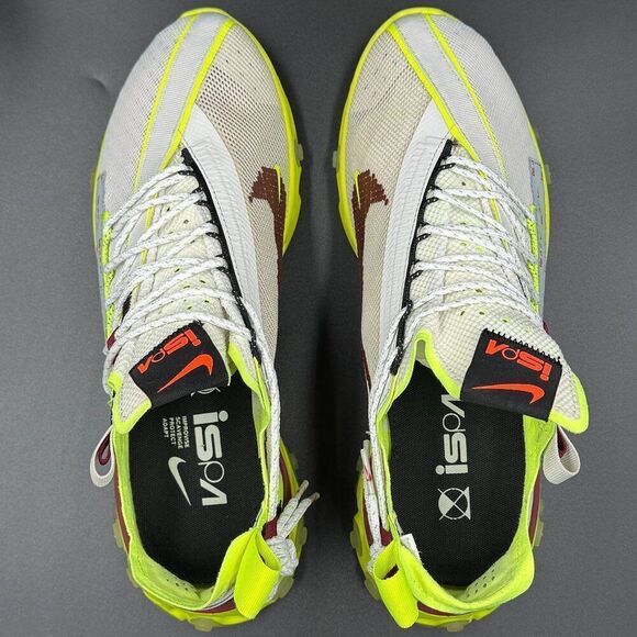 nike react wr ispa platinum volt